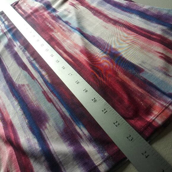 Jennifer Lopez multicolored striped XS women's striped blouse - Picture 10 of 13